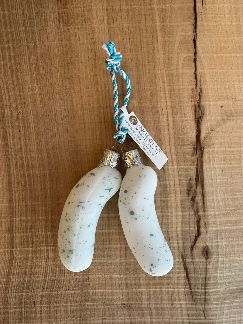 "Weißwurst" Weihnachtsanhänger