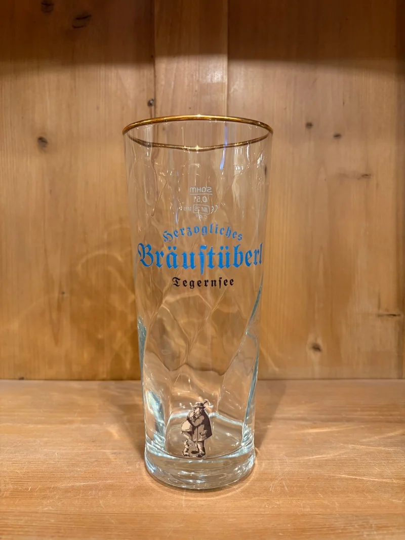 Fürstenbecher "Bräustüberl" mit Goldrand 2026
