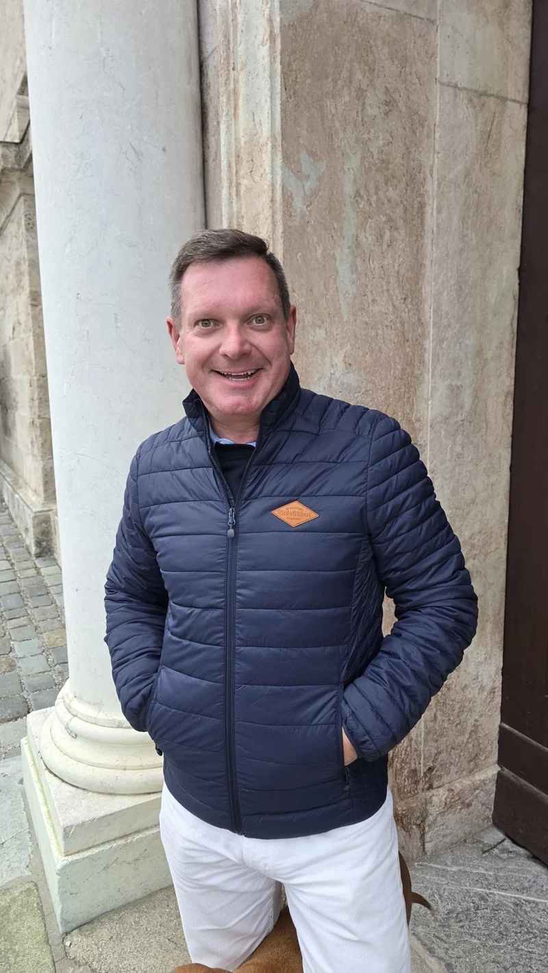 Steppjacke Bräustüberl Navy