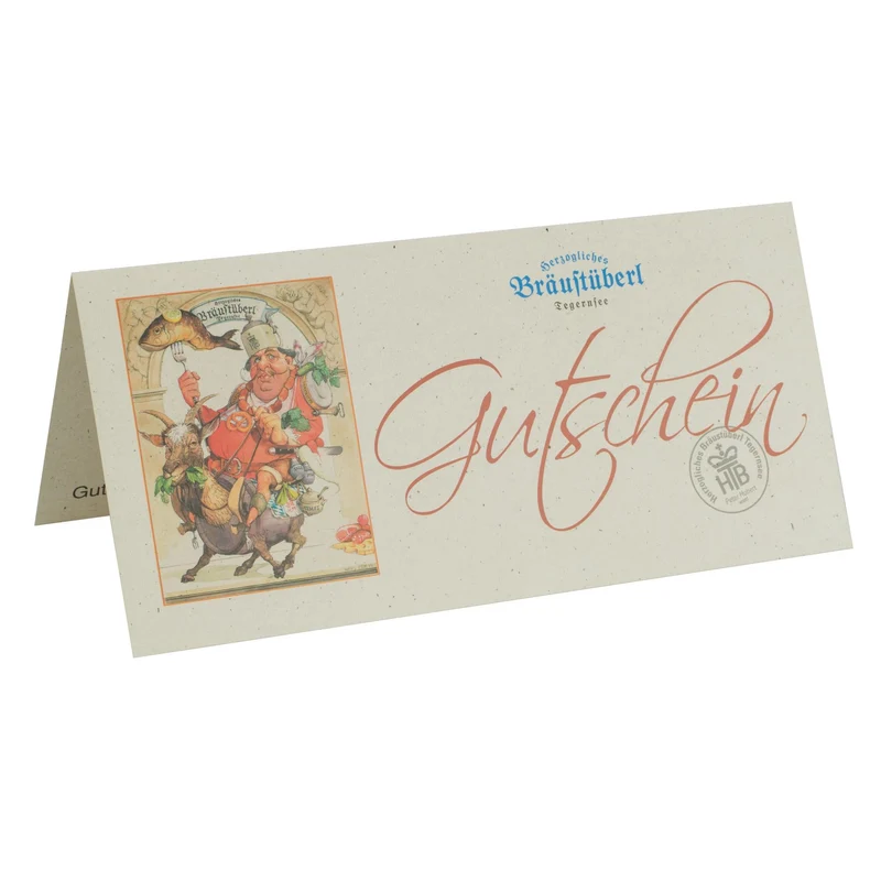 Bräustüberl Gutschein 15,- EUR