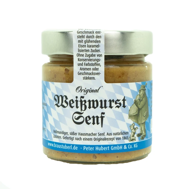 Bräustüberl Weißwurst Senf