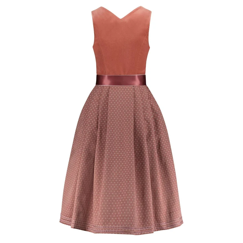 Samtdirndl Mara Peach