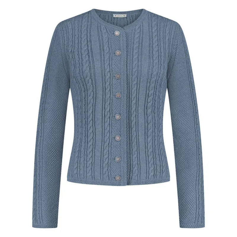 Strickjacke Loren Jeansblau