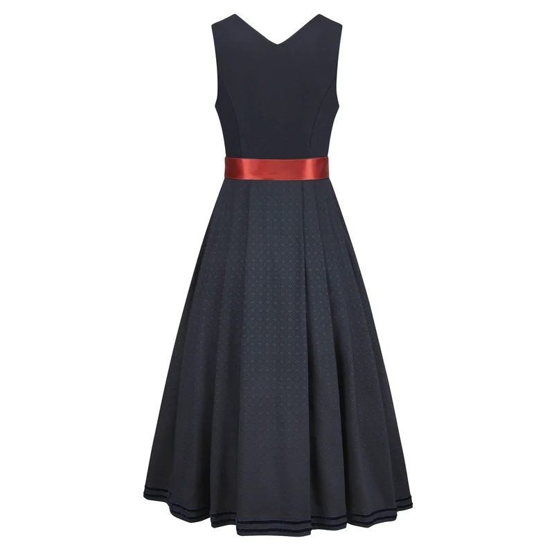 Lodendirndl Paula Blau (lang)