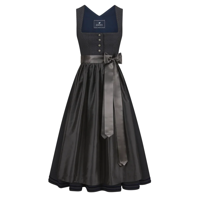 Dirndl Matilda Dark Navy (lang)
