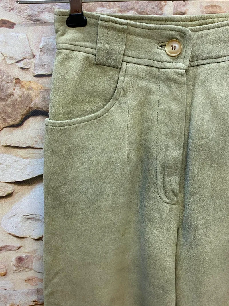 Damen Trachtenlederhose 7/8 Gr. 36 – Alt Salzburg