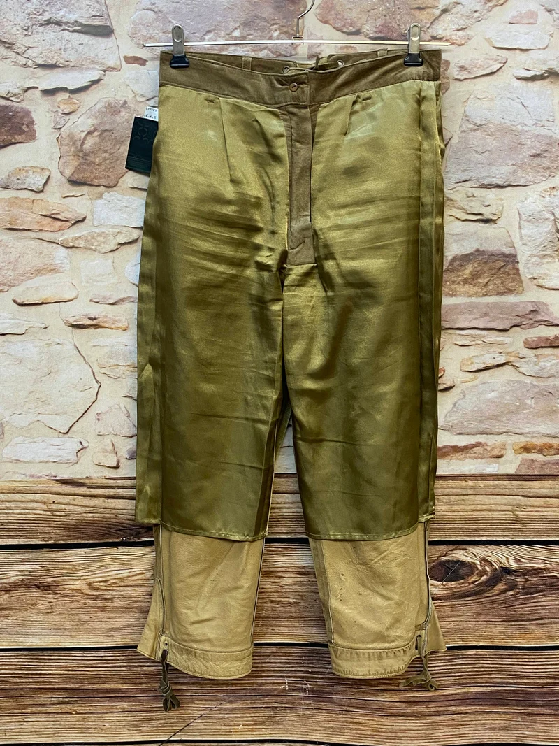 Damen Trachtenlederhose 3/4 Vintage Gr. 40 Landhaus