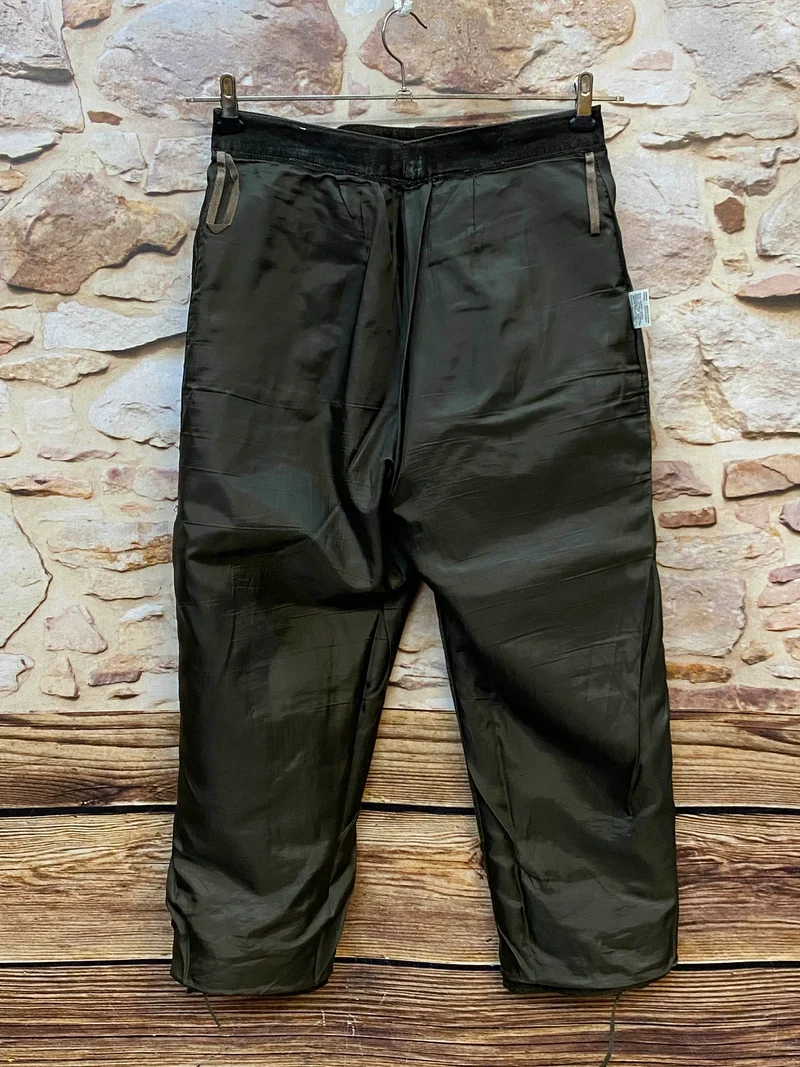 Vintage Damen Kniebundlederhose Gr. 36 – Dunkelgrün