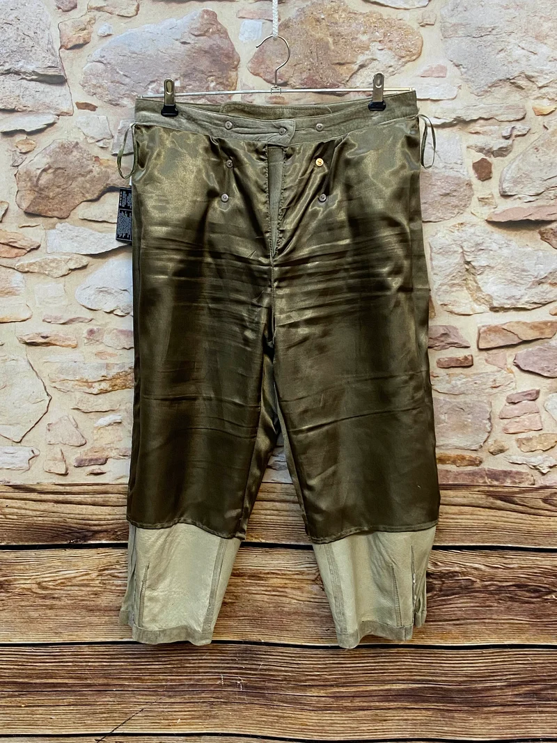 Vintage Damen Kniebundlederhose Landhaus – Gr. 44