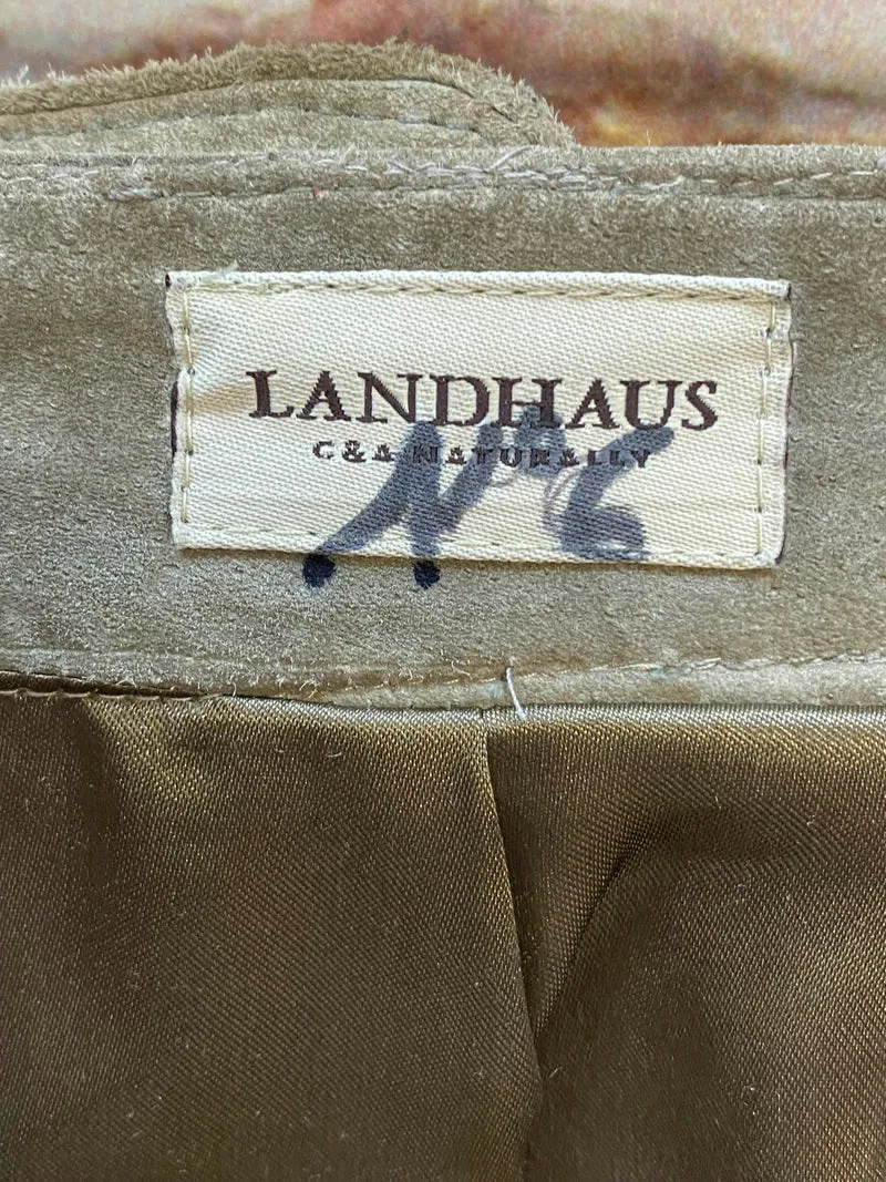Vintage Damen Kniebundlederhose Landhaus – Gr. 44