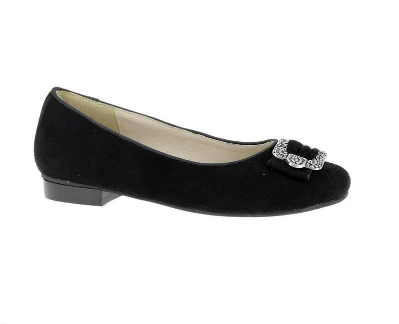 Trachtenballerina Hirschkogel schwarz