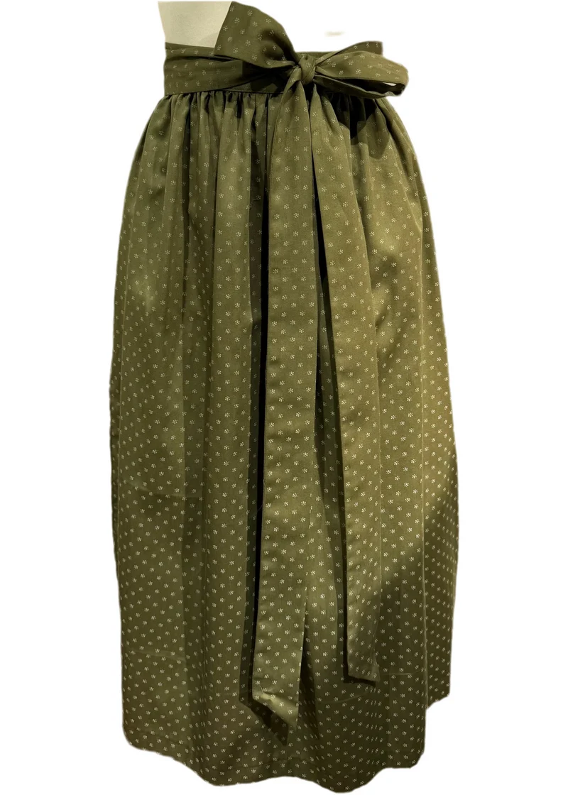 Dirndlschürze Anno Domini Design moosgrün 80cm