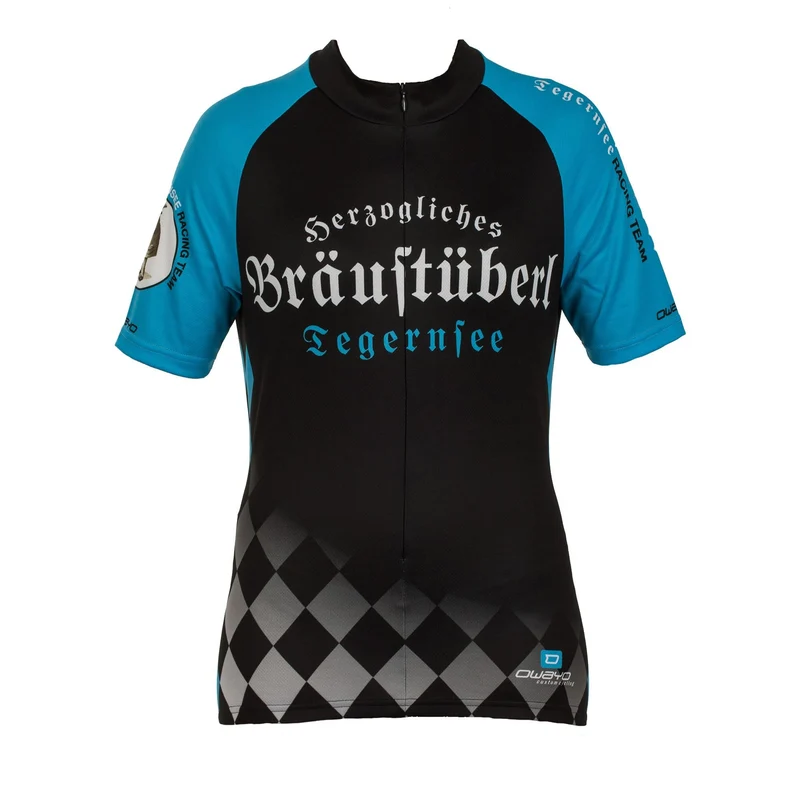 Fahrradtrikot "Bräustüberl" blau