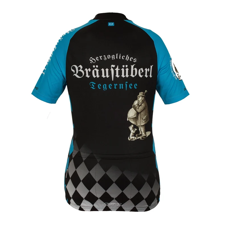 Fahrradtrikot "Bräustüberl" blau