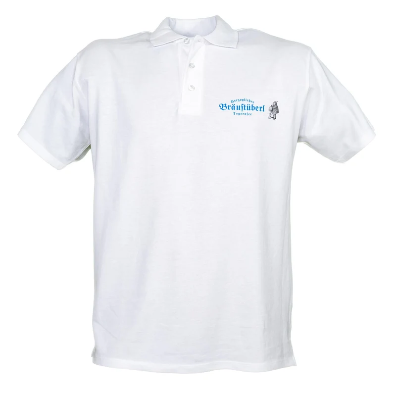 Poloshirt "Bräustüberl" weiß
