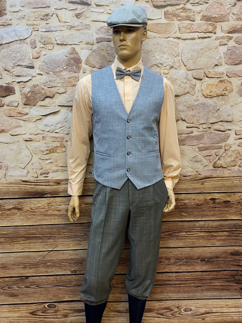 20er Jahre Herren Outfit mit Knickerbocker Gr. 50