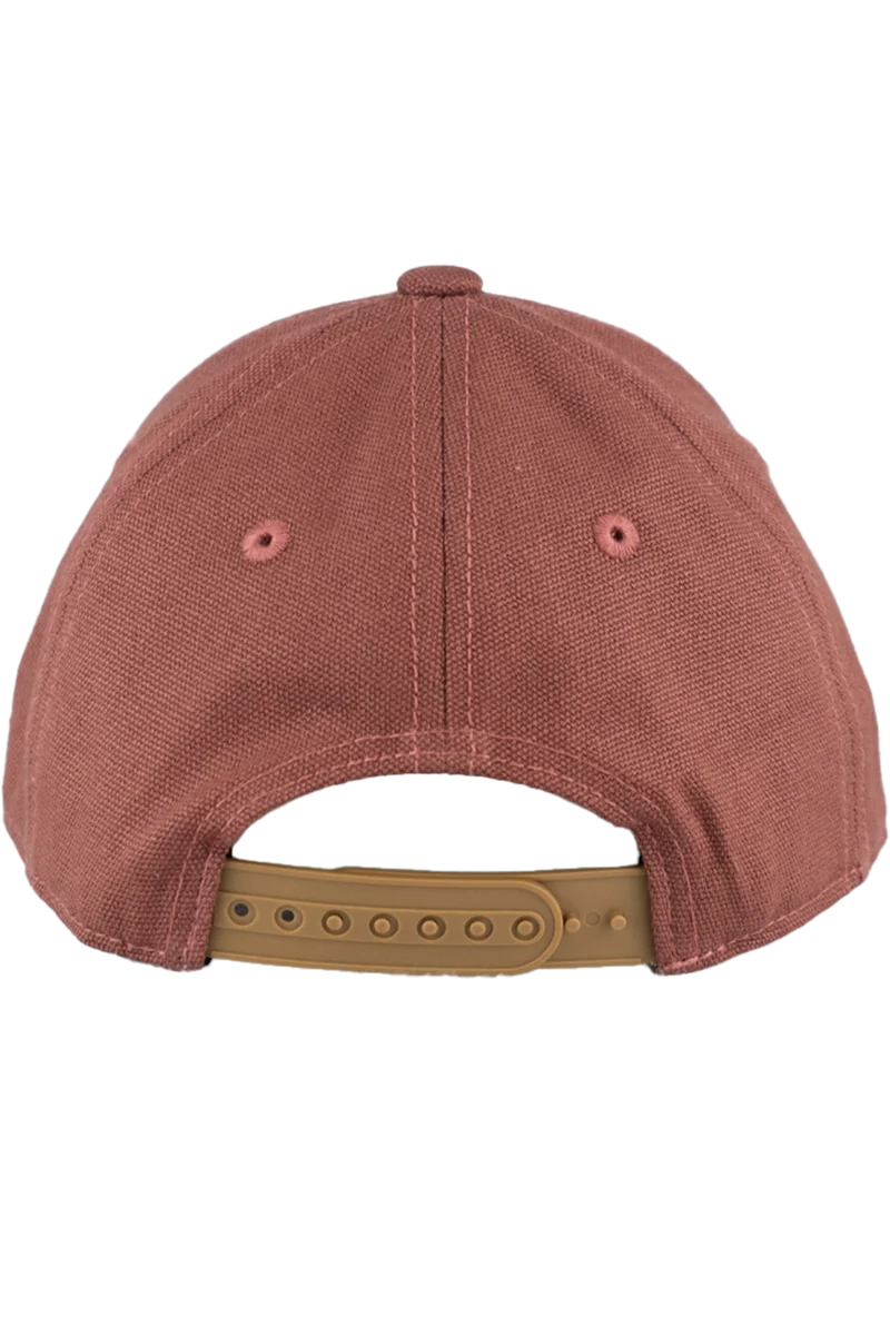 Kinder Snapback Cap mit Pferd-Motiv - rostrot