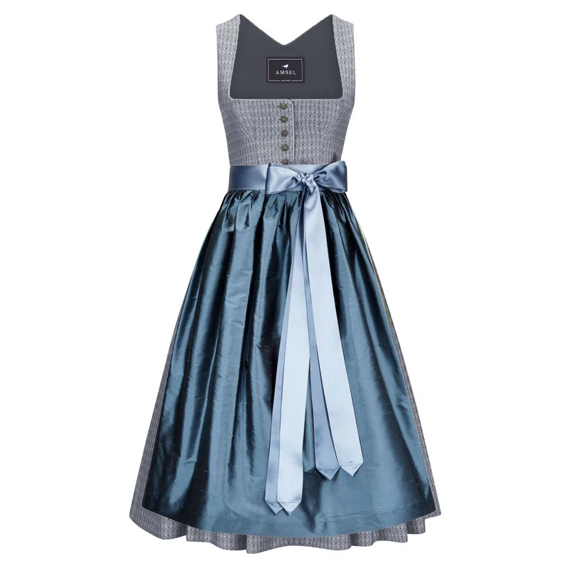 Dirndl Frida Blau (Midi)