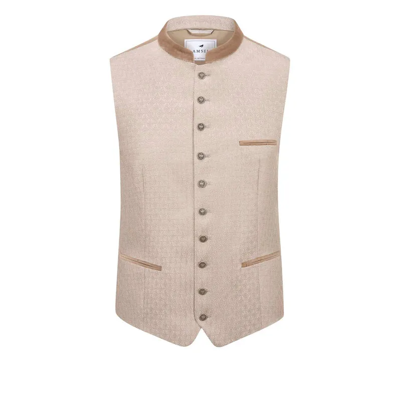 Trachtenweste Niklas Beige