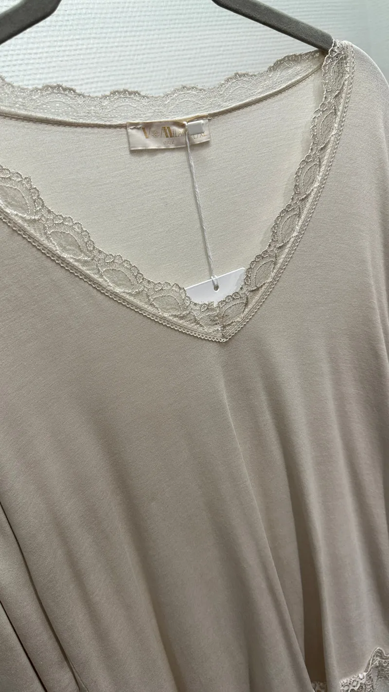 Shirt V Milano creme
