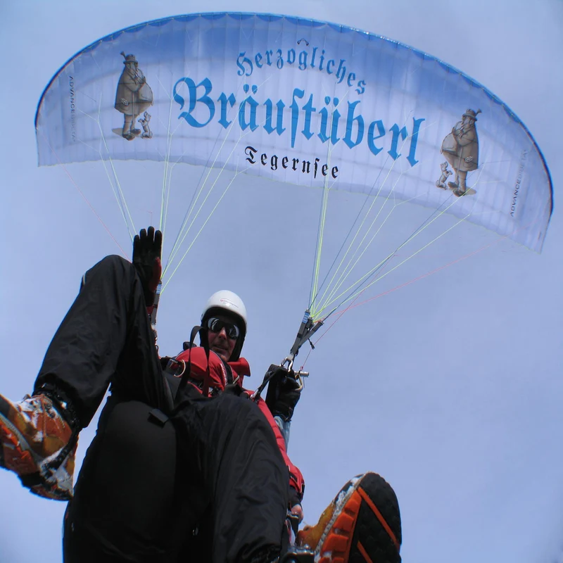 Gutschein für einen Tandem-Flug