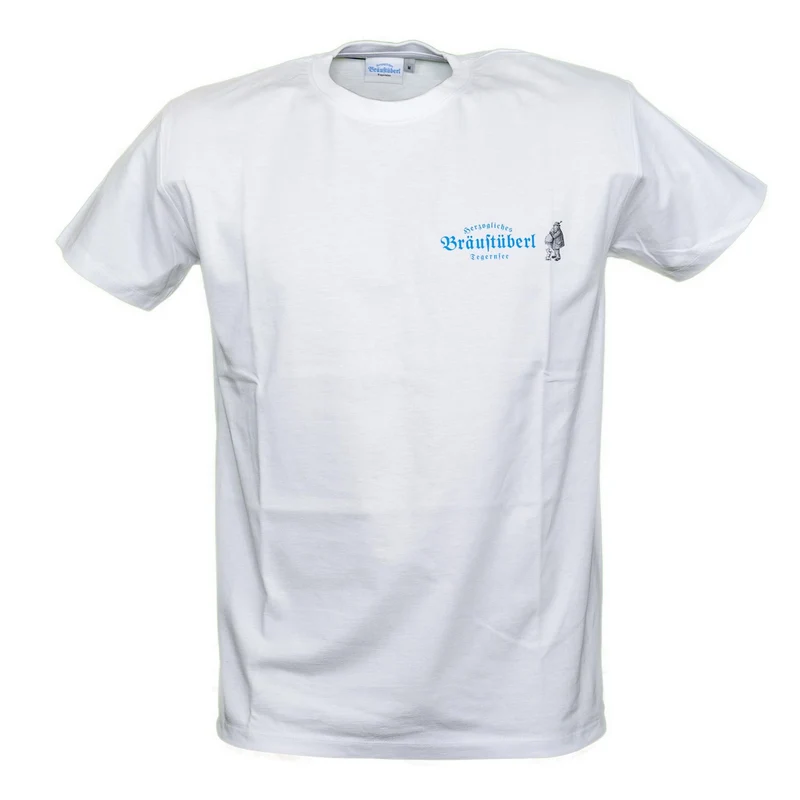 T-Shirt "Bräustüberl" weiß