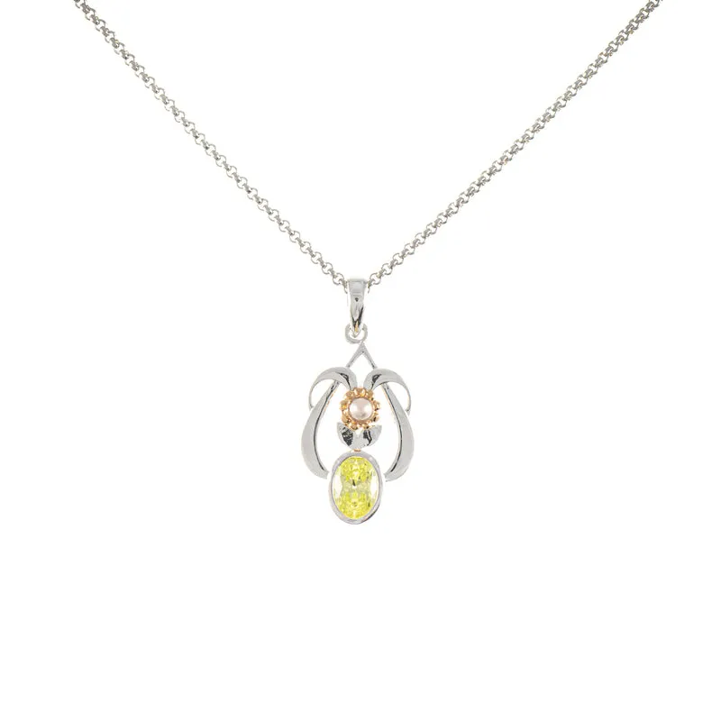 Anhänger mit Kette Kostbar