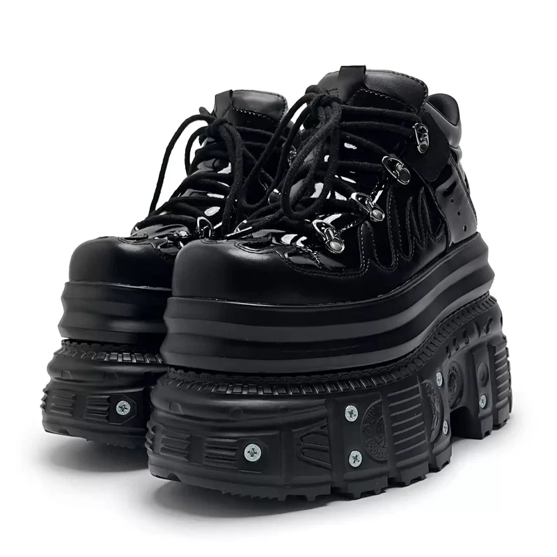 Gothic Multi Stack Chunky Plateau-Sneaker für Damen