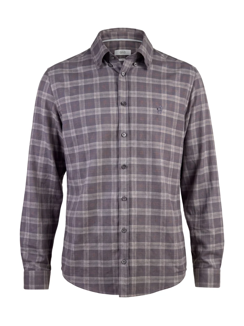 Button-down Hemd Karo