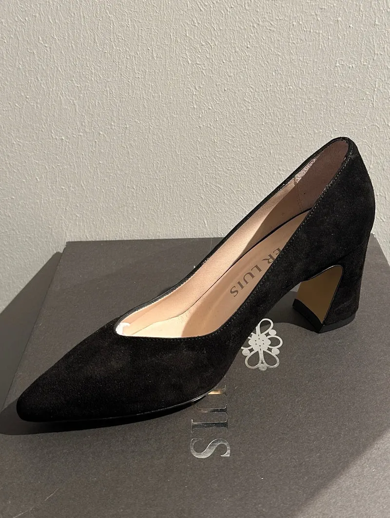 Trachten Dirndlschuh Pumps Hanna - Xaver Luis schwarz