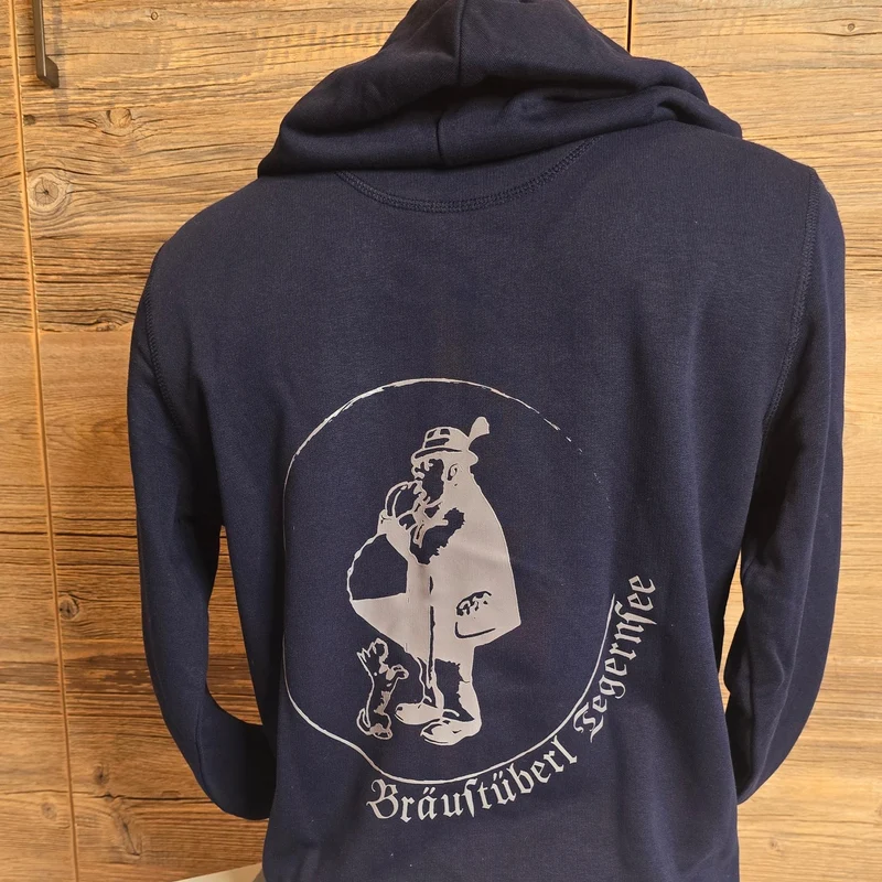 Zipper-Hoodie "Buzi" Navy