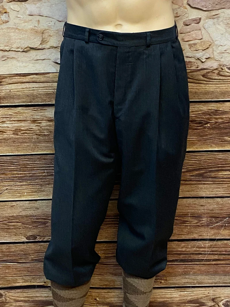 20er Jahre Knickerbocker Hose Gr. 50 dunkelgrau