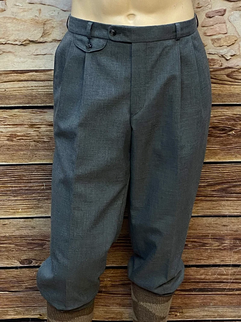 20er Jahre Knickerbocker Hose Gr. 52 grau