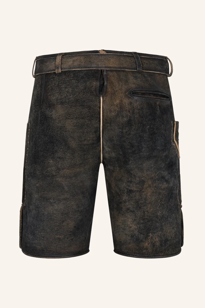 Lederhose JIHN mit Gürtel - Krüger Buam - 969072-000-0076