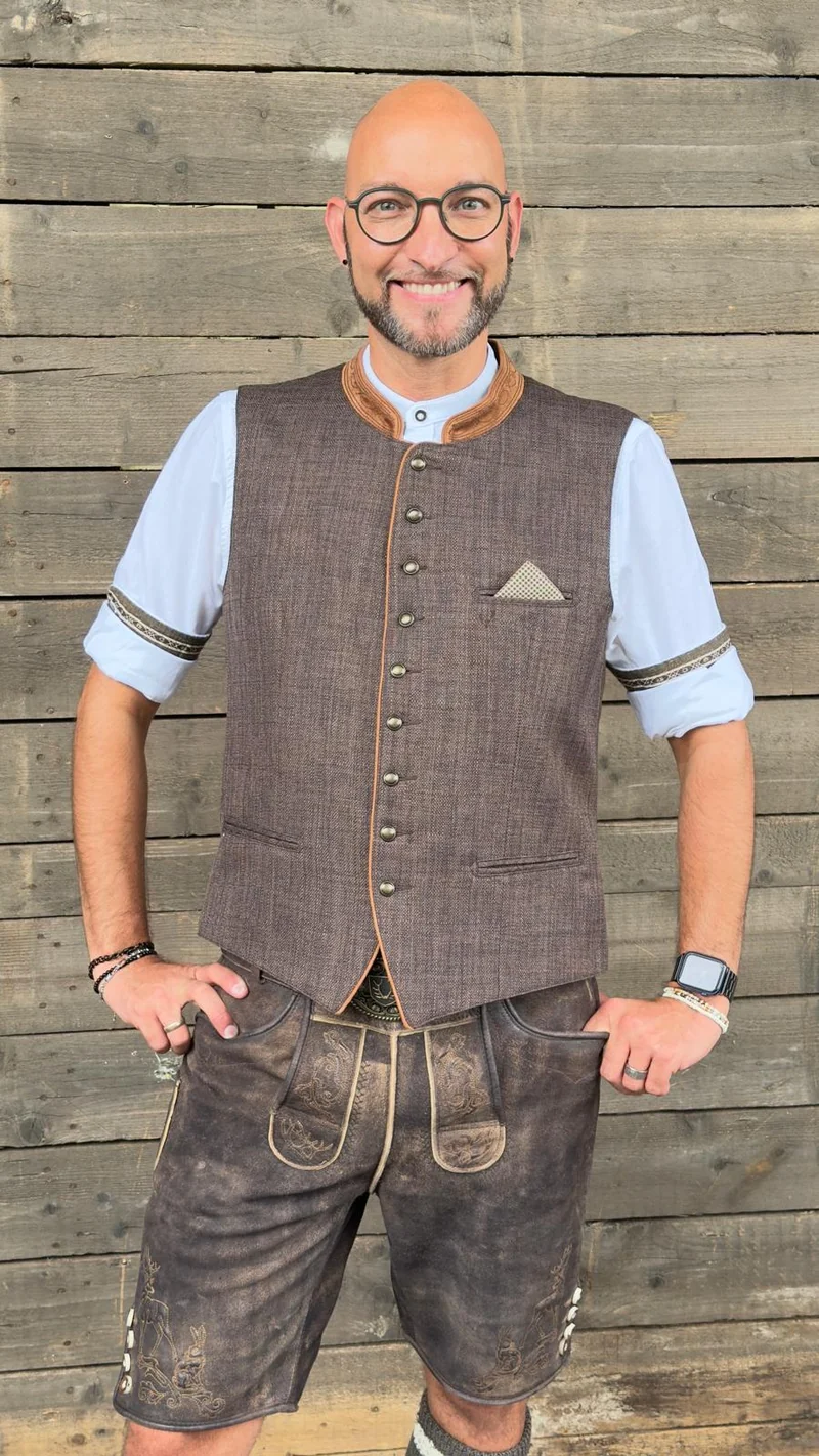 Lederhose HASENJAGD mit Gürtel - Krüger Buam - 666172-000-0007 - Tream