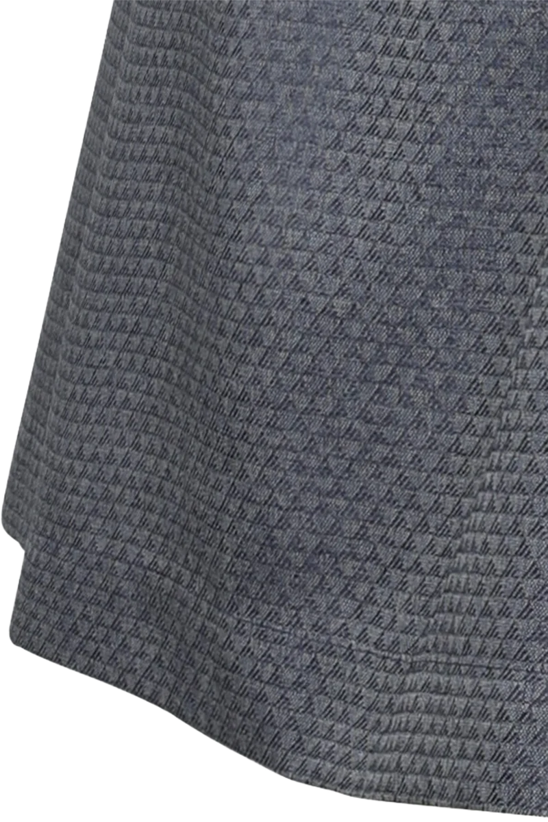 Midi-Dirndl mit Velours und Froschgoscherlrüsche Reichenfels 65cm - midnight denim