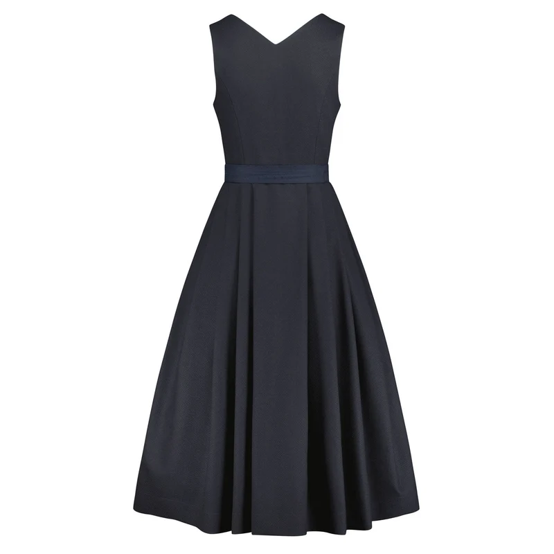 Dirndl Klara Blau (lang)