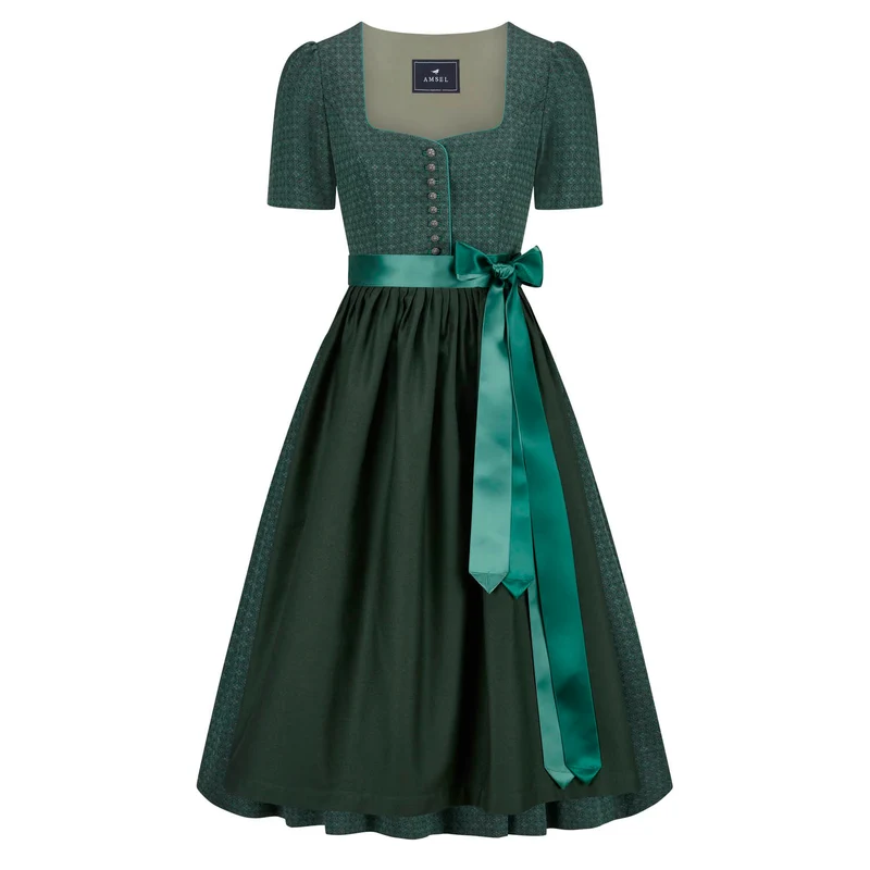 Dirndl Valentina Dunkelgrün
