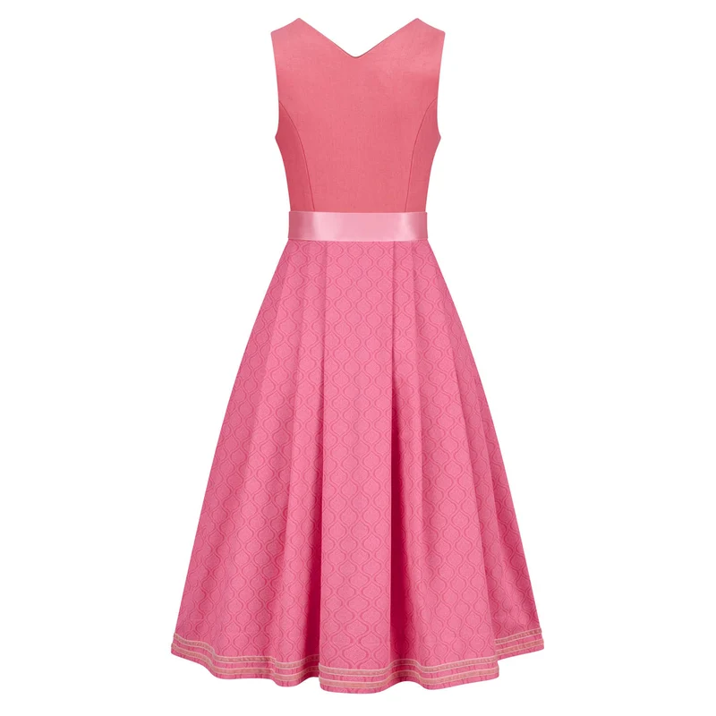 Leinendirndl Nele Koralle