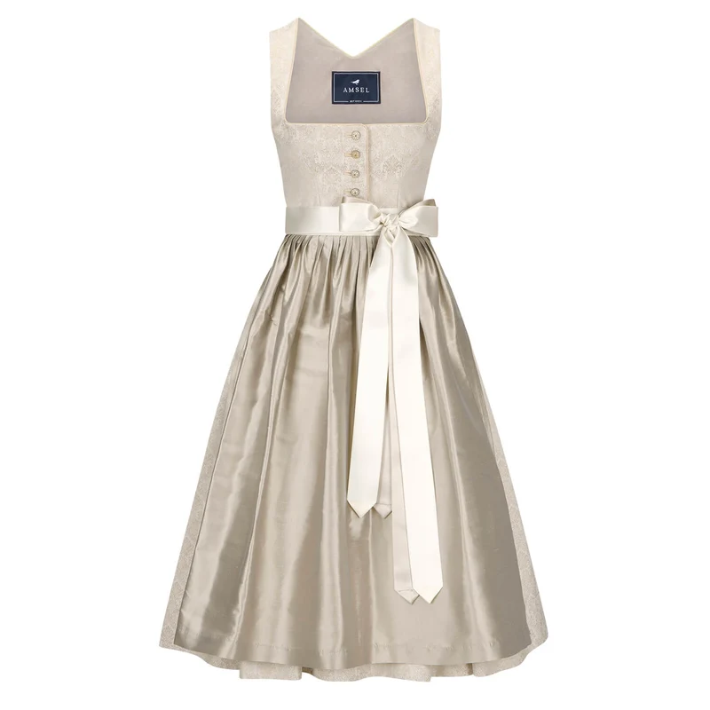 Hochzeitsdirndl Maria Creme (lang)
