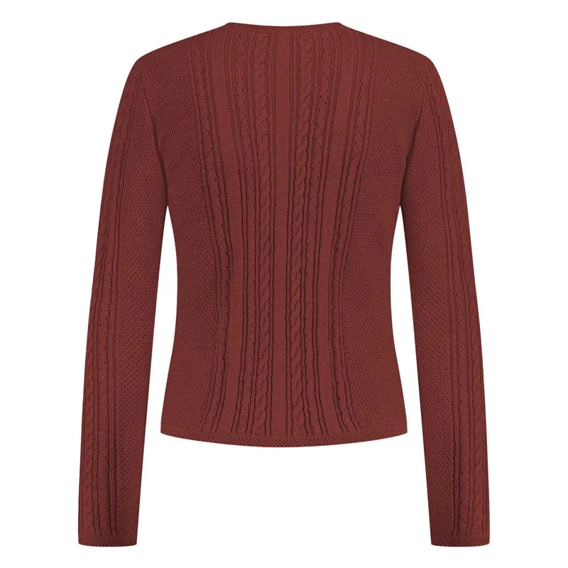 Strickjacke Loren Bordeaux