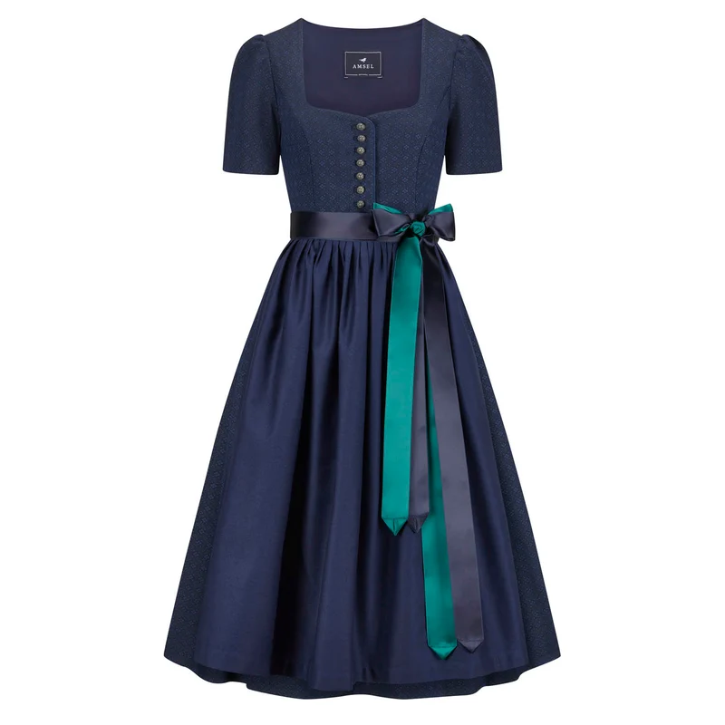 Dirndl Valentina Blau