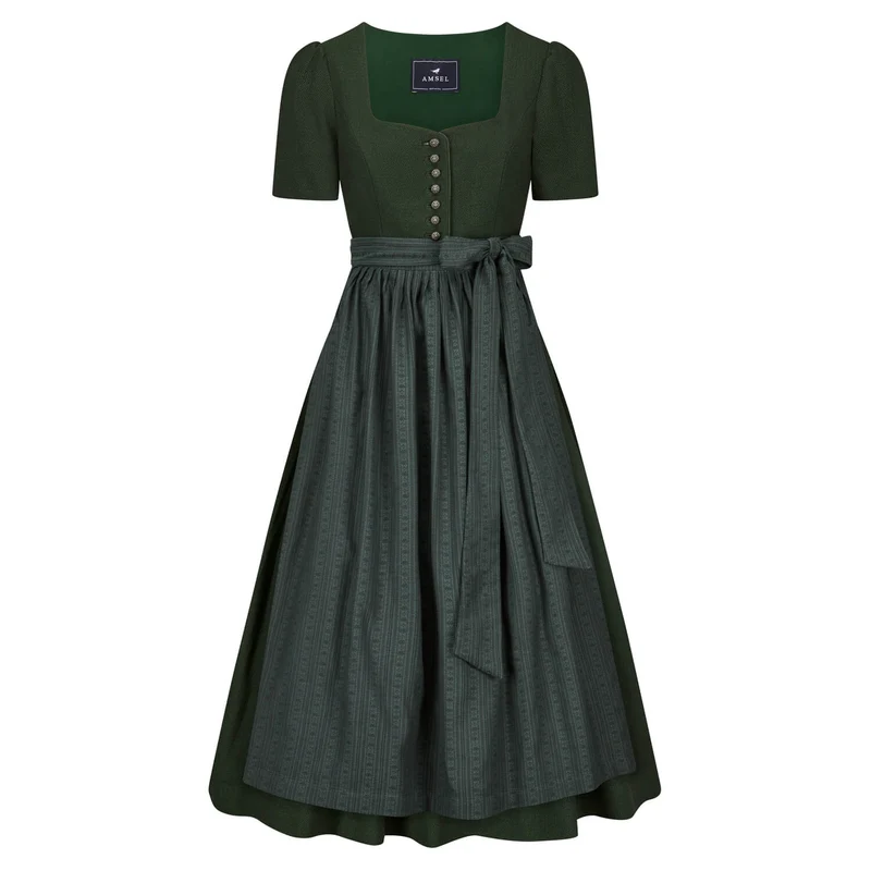 Dirndl Heidi Grün (lang)