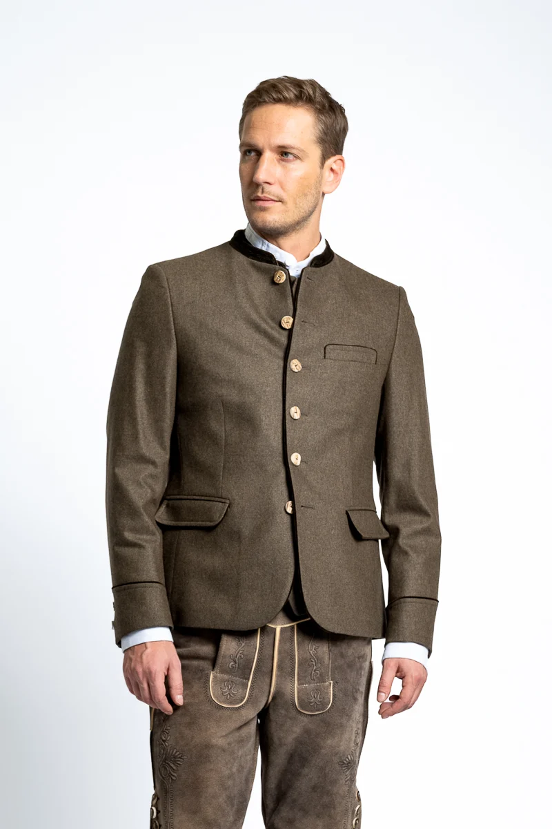Gottseidank Trachtenjanker Helmut A005587 khaki