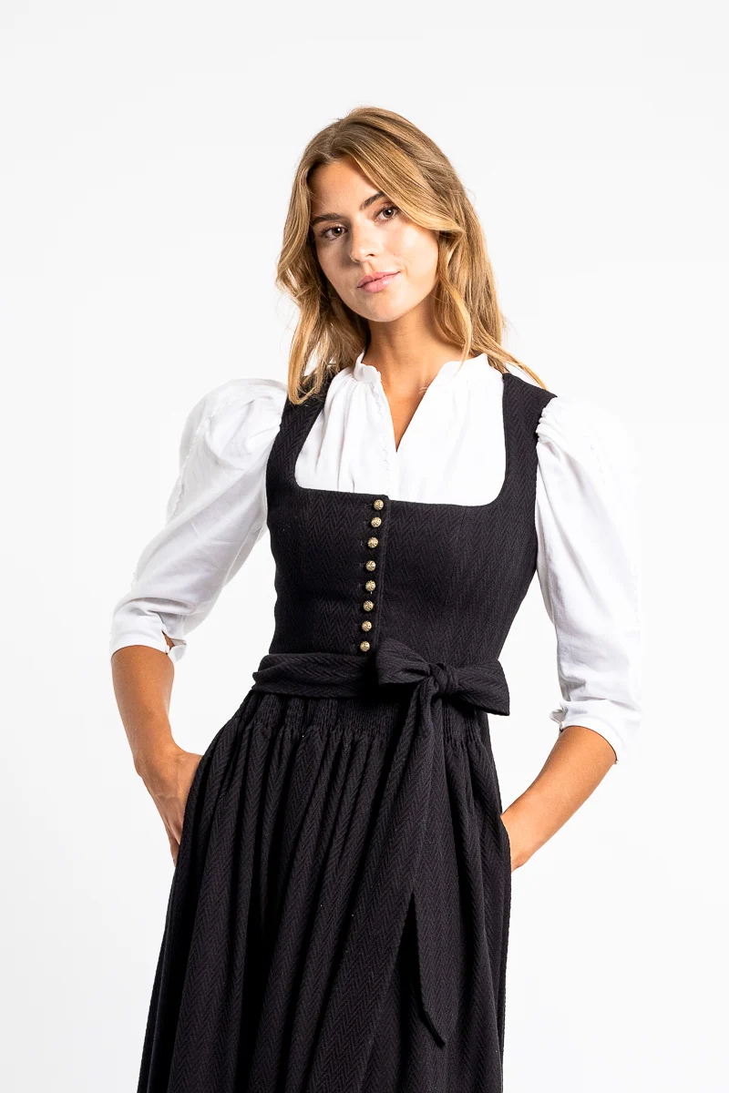 Gottseidank Dirndl Monika K0770 schwarzblau