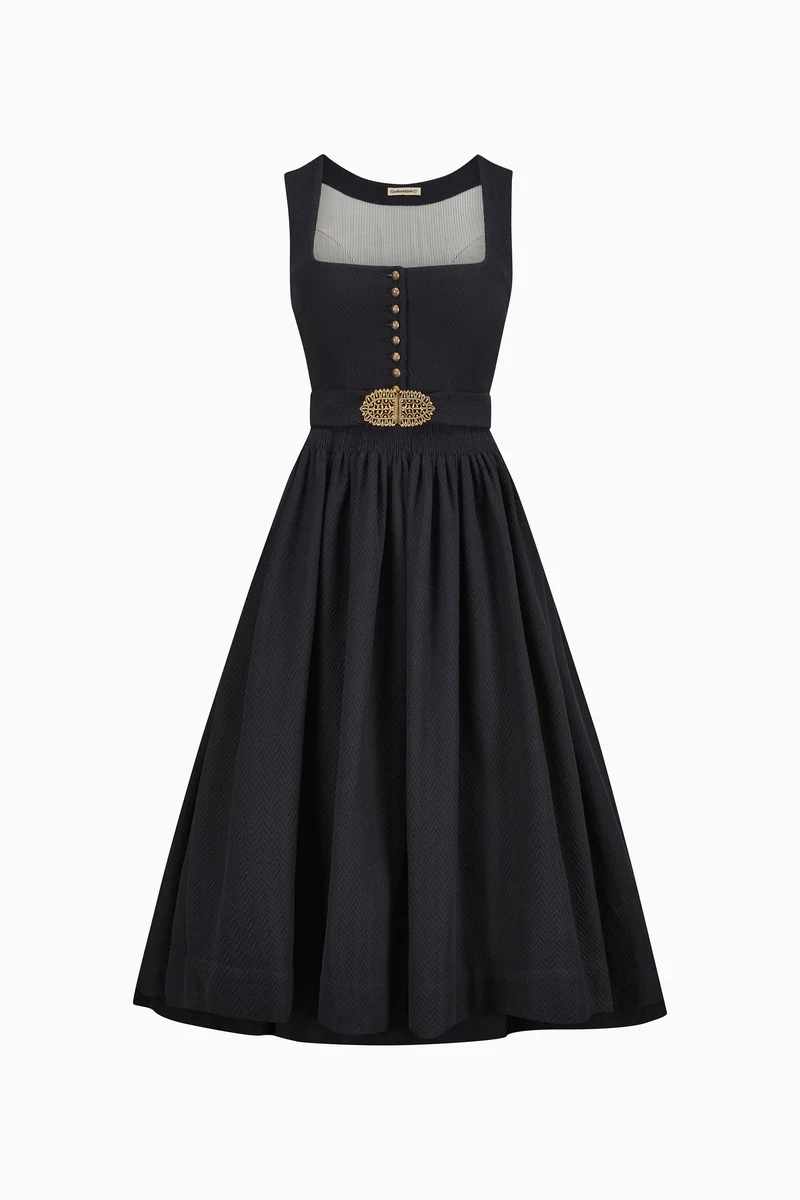 Gottseidank Dirndl Monika K0770 schwarzblau