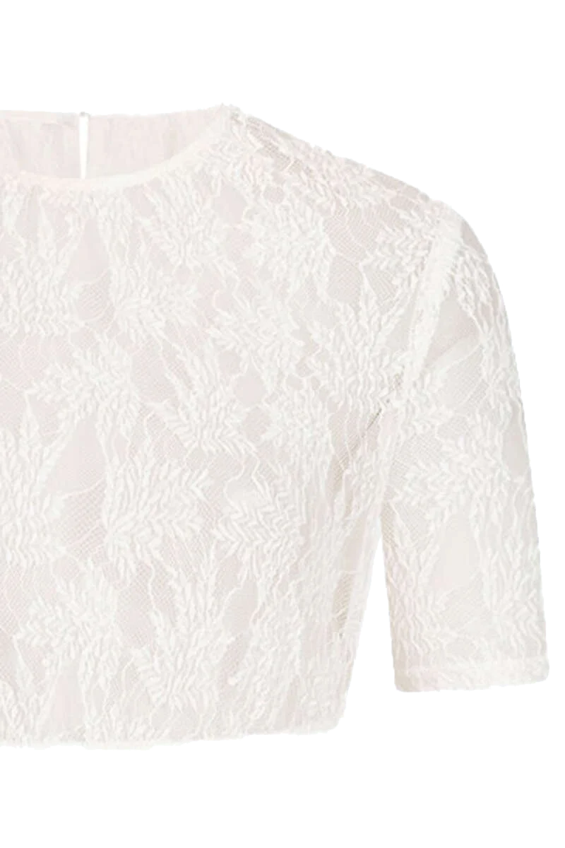 Dirndlbluse Spitze