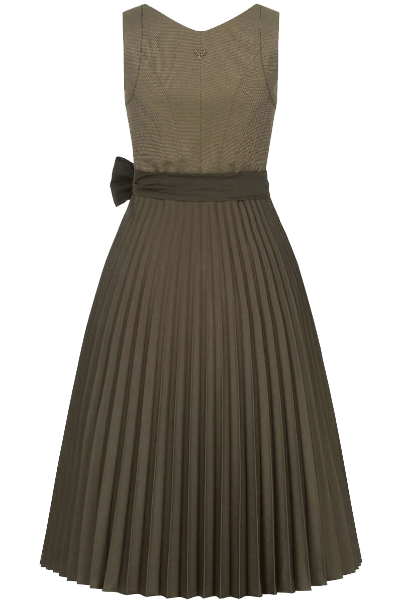 Midi Dirndl Pliseerock