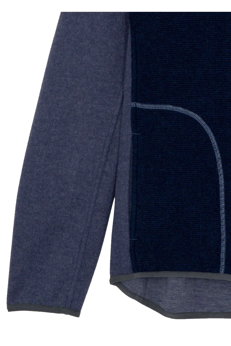Damen Outdoorjacke Strick mit Kapuze