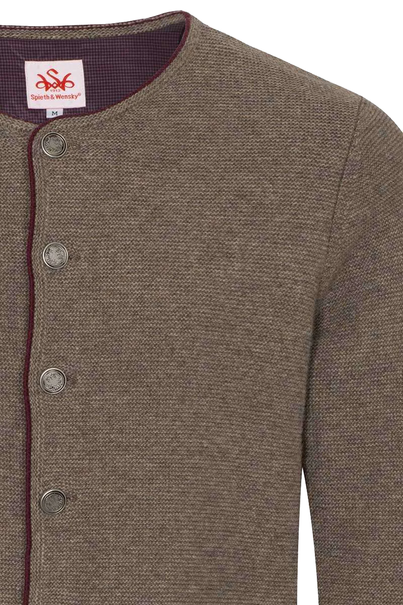 Herren Trachten-Strick-Jacke